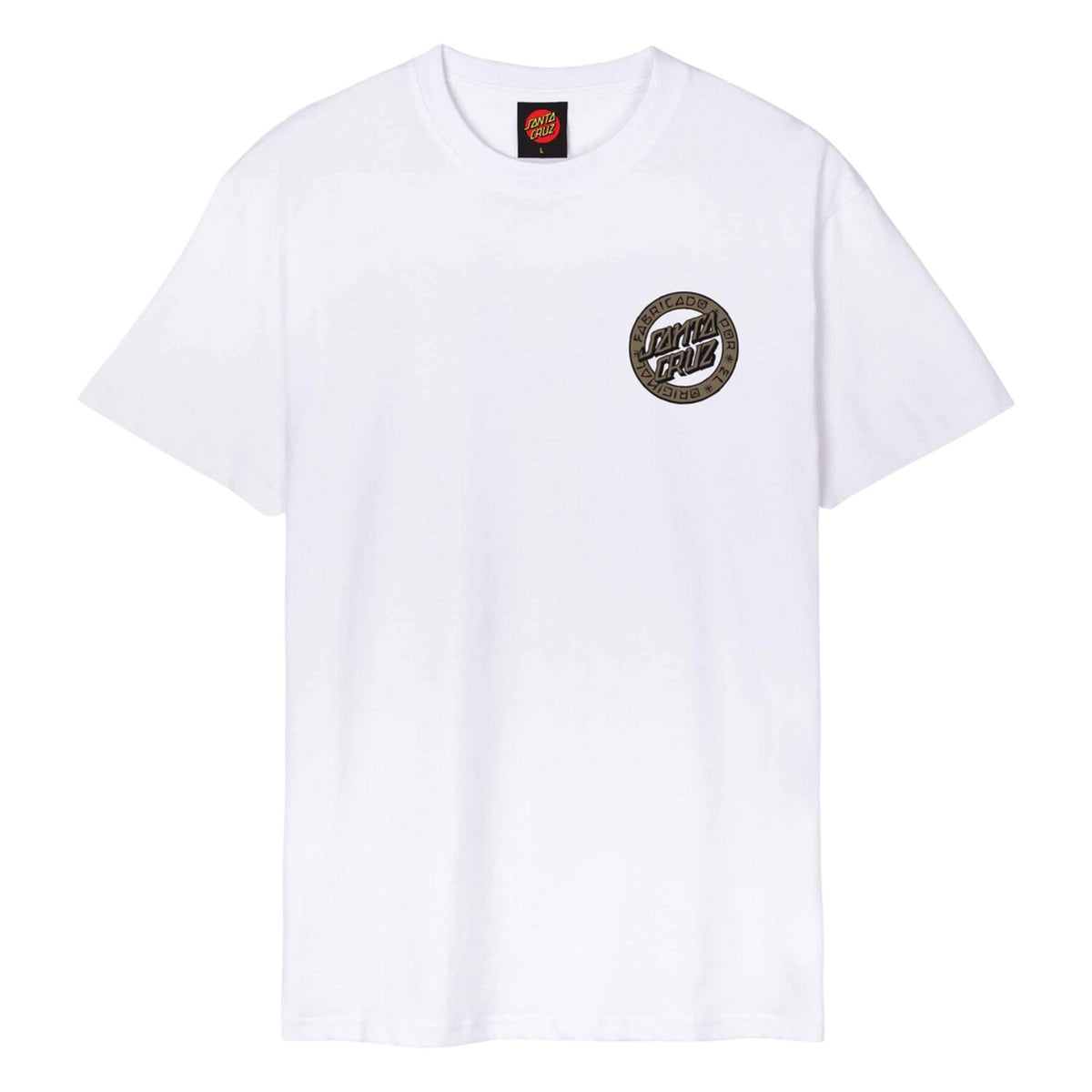 Santa Cruz Loco Dot t-shirt white
