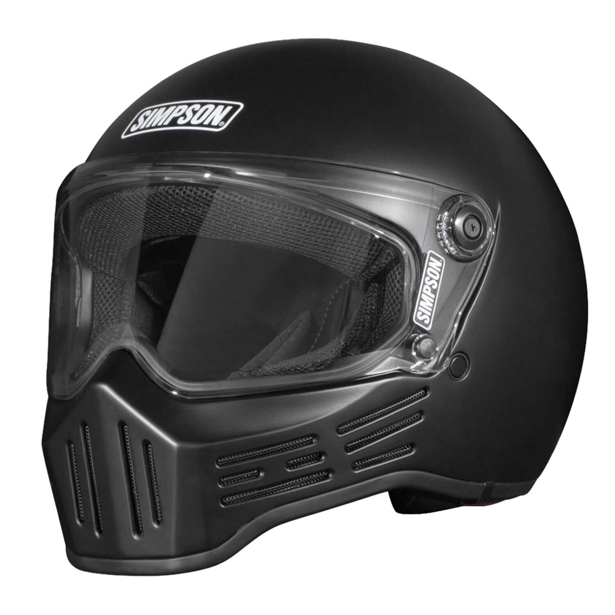 Simpson M30 helmet matte black