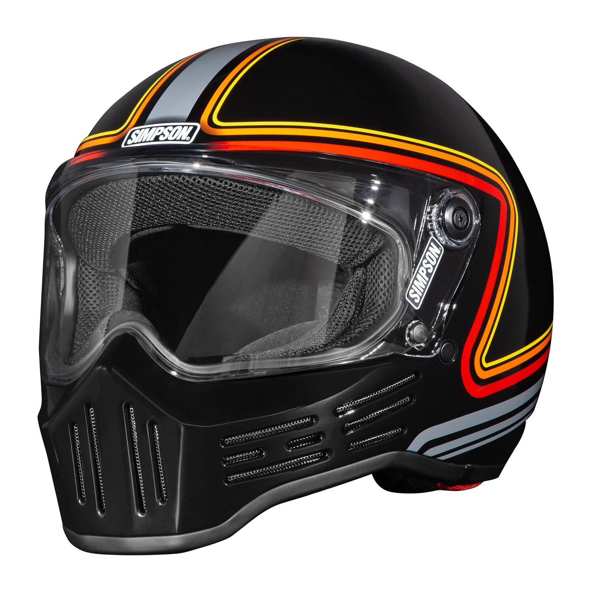 Simpson M30 helmet slipline black