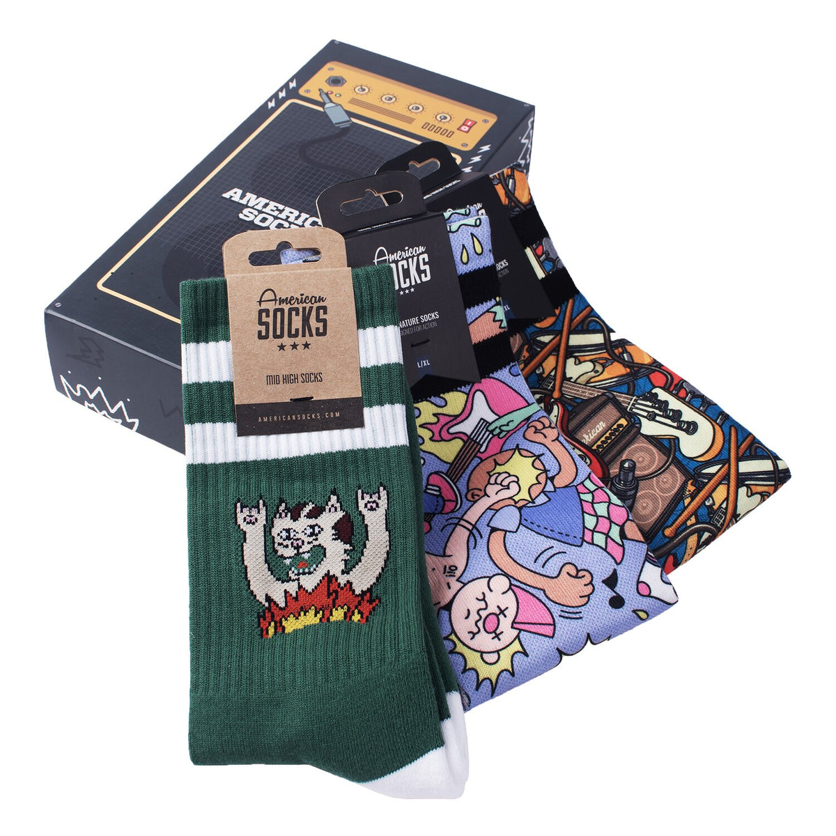 American Socks Amp gift box