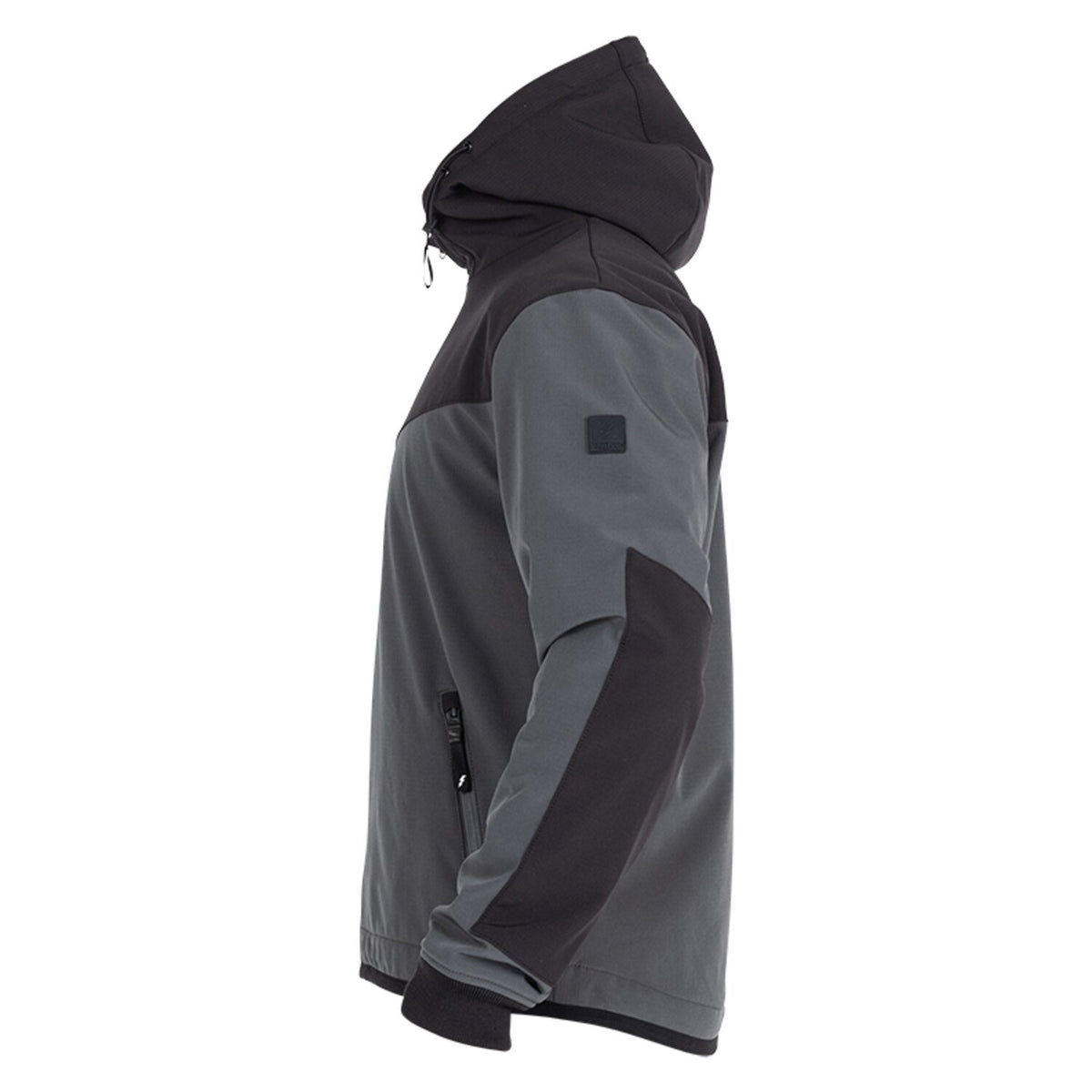 John Doe Hoodie V3 Softshell Rip-Stop grey/black