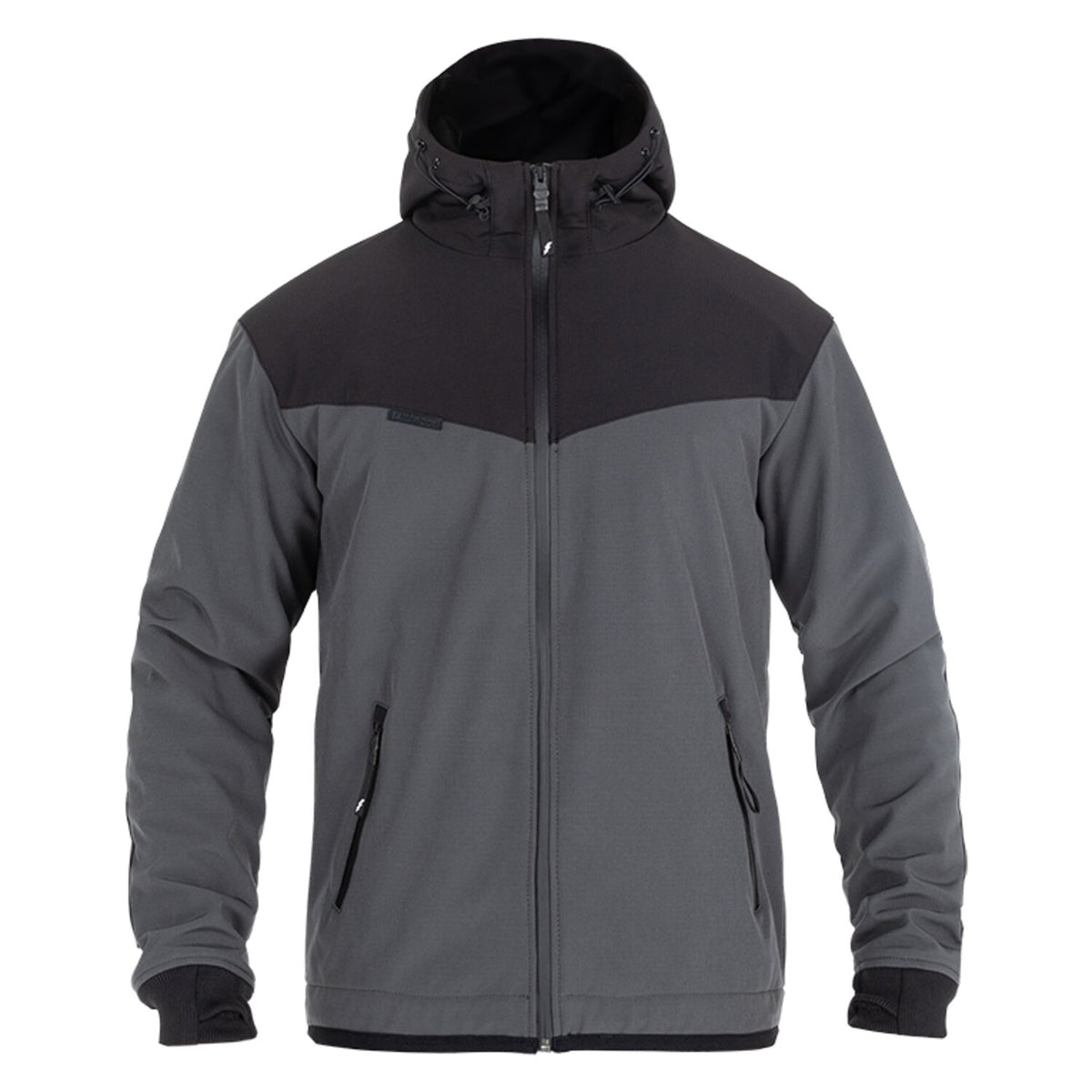John Doe Hoodie V3 Softshell Rip-Stop grey/black