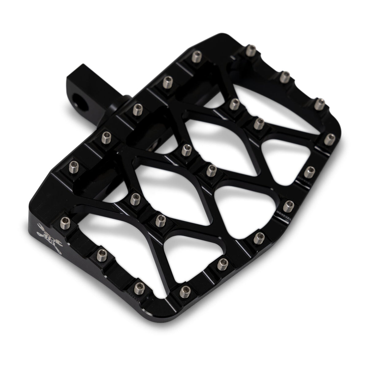 Burly, MX-Evolution mini floorboards, Passenger. Black