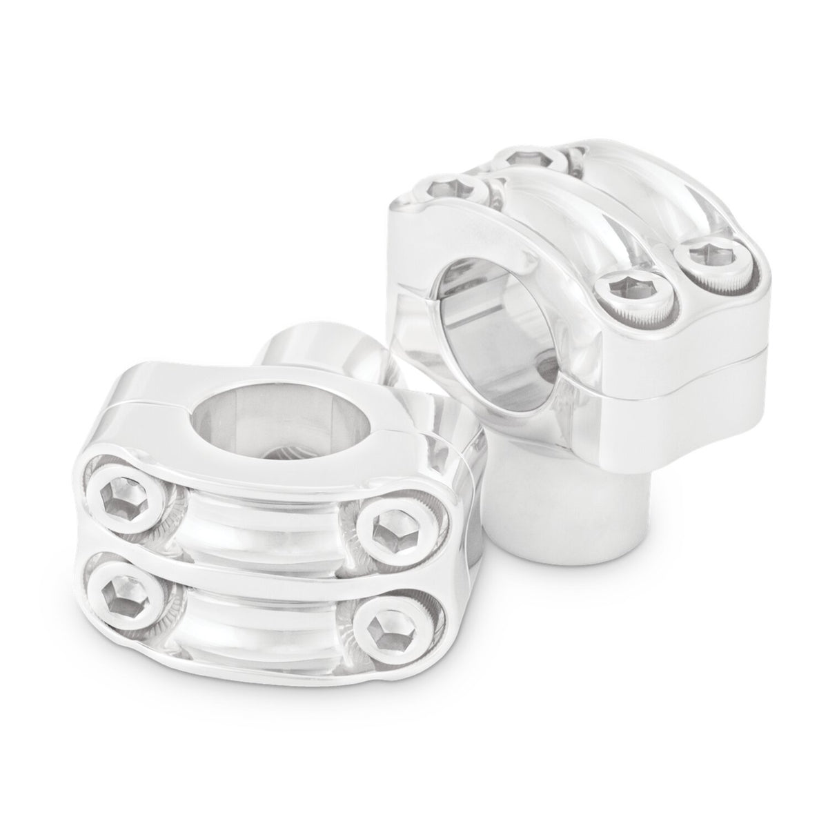 Burly, Reaper riser kit. 1.5" high. 8-bolt 2-piece. Chrome