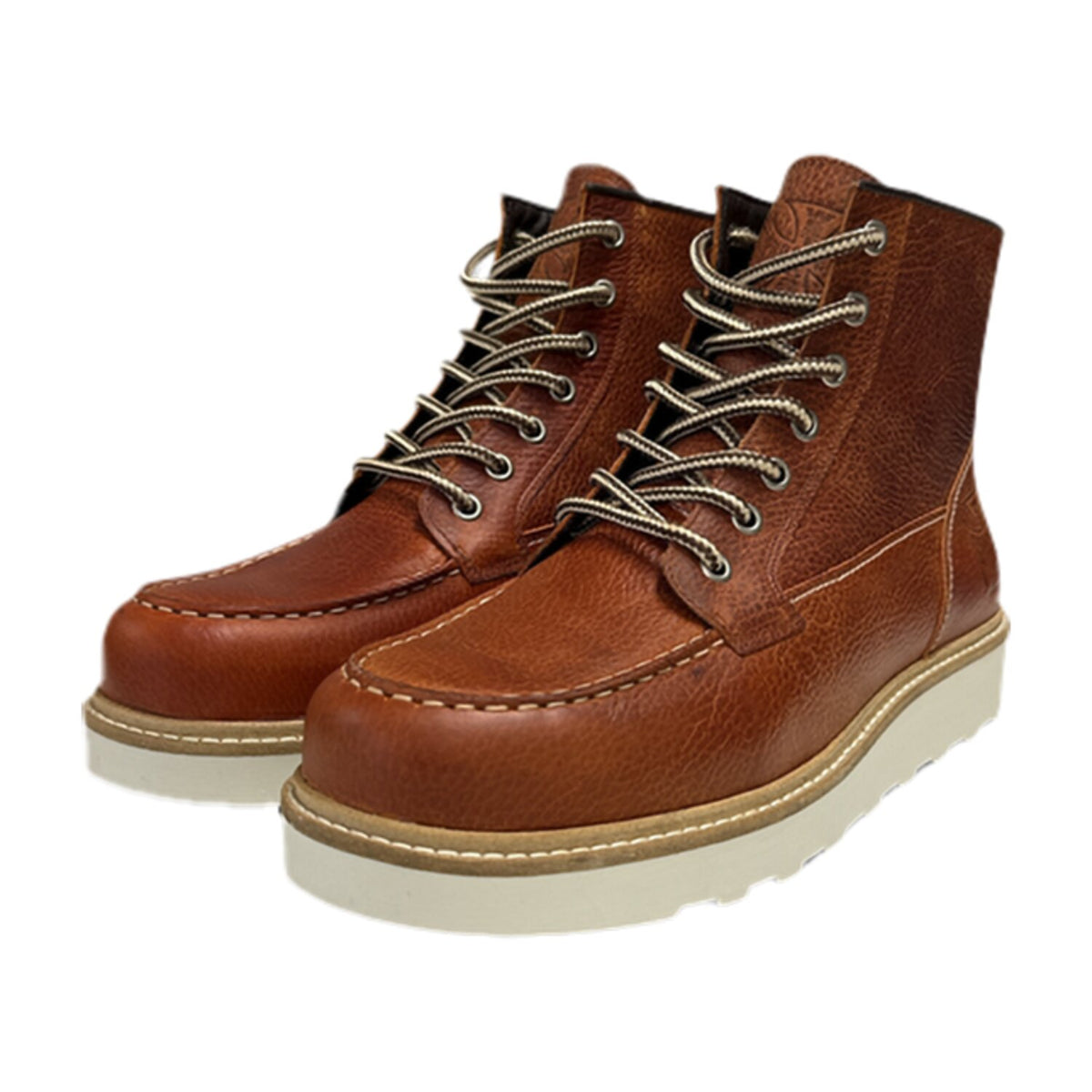 WCC Rigid boots tumbled brown