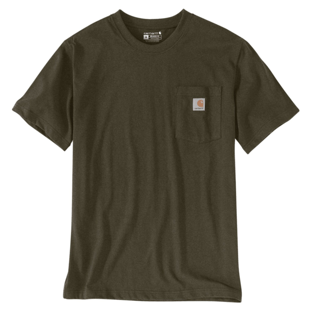 Carhartt Dearborn Pocket t-shirt olive logs