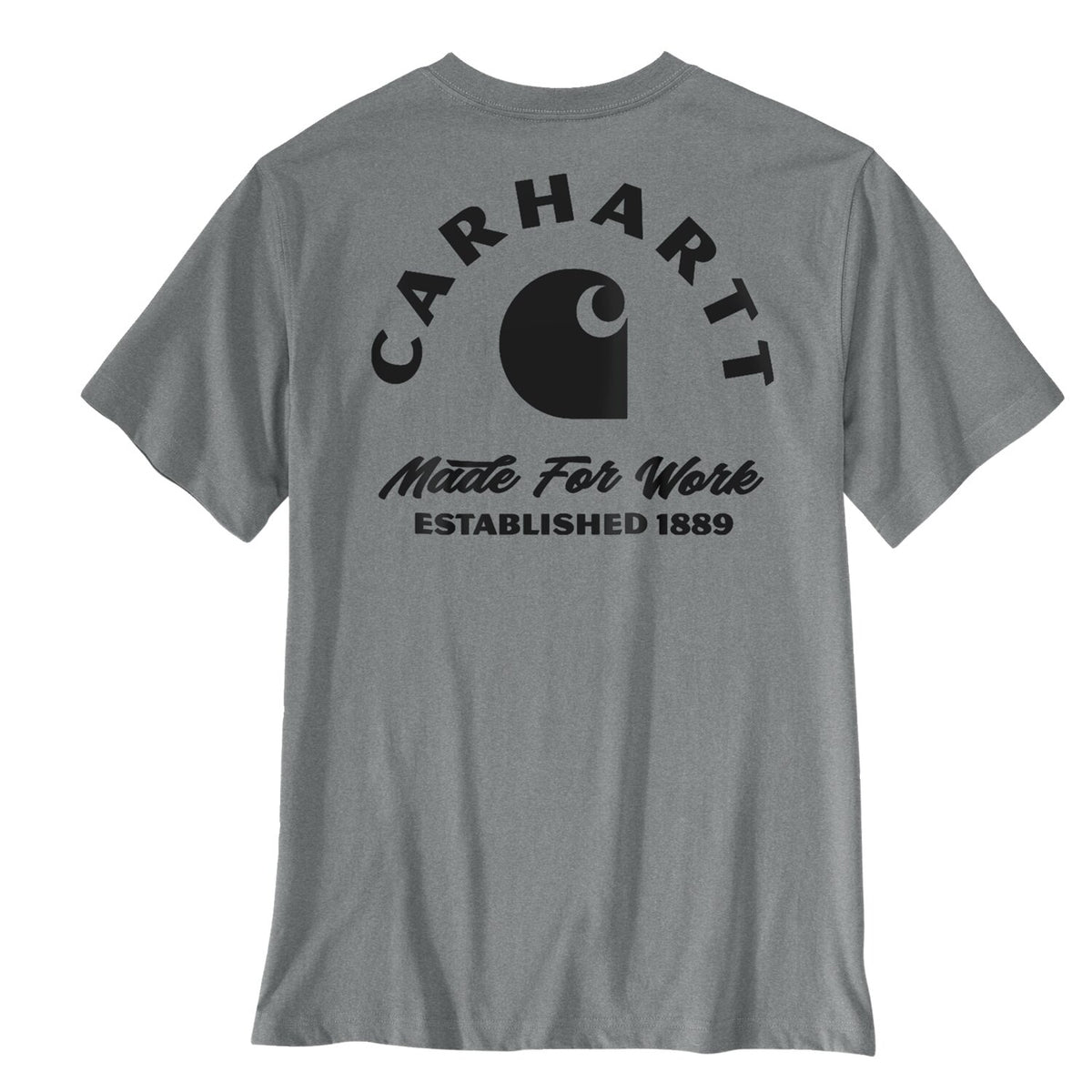 Carhartt Irvine Relaxed Work t-shirt weathered ash heather