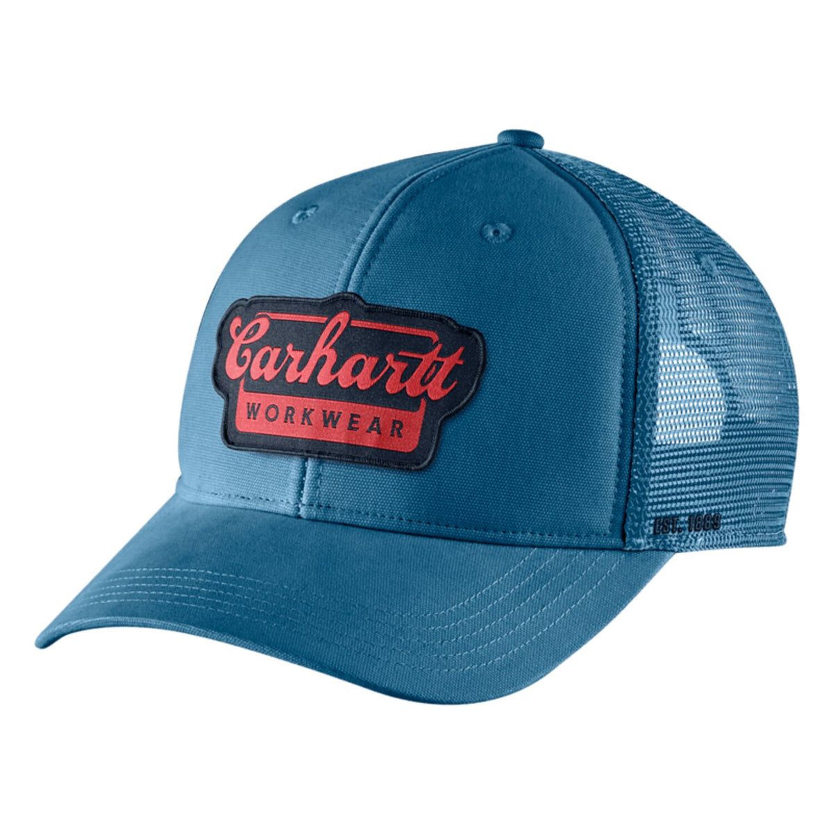 Carhartt Twill Mesh-Back Script cap dark