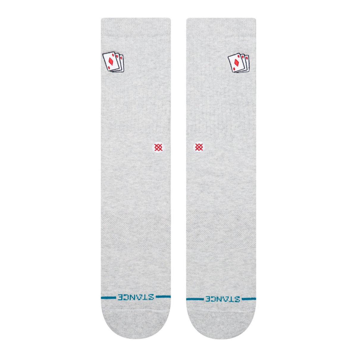 Stance Hit Me Crew socks heathergrey
