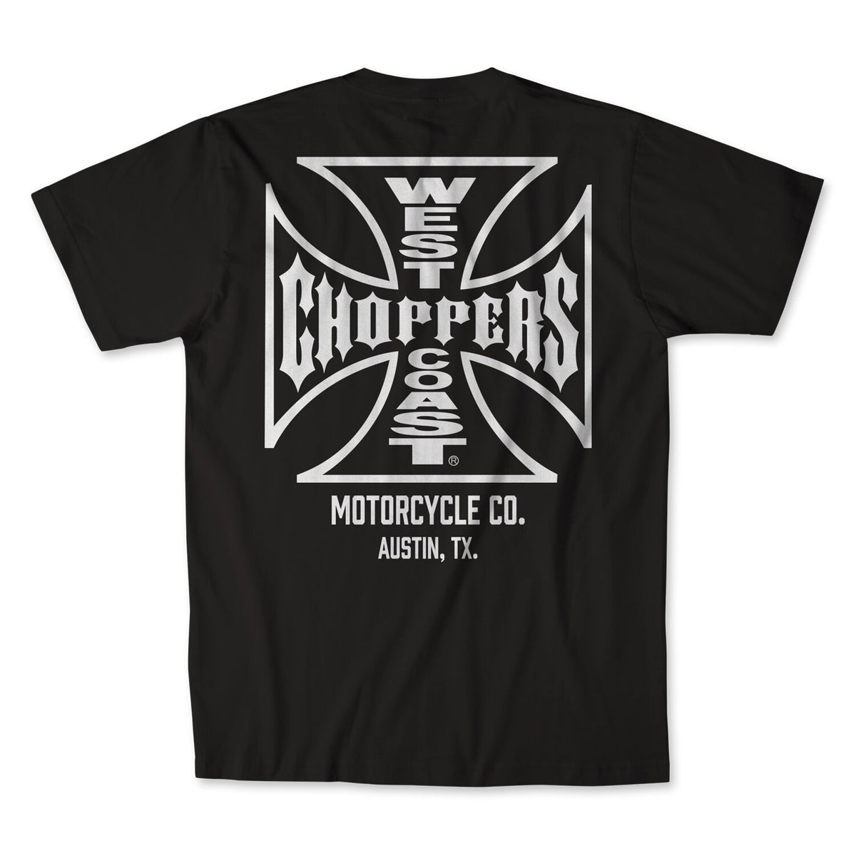 WCC OG ATX t-shirt black with white print