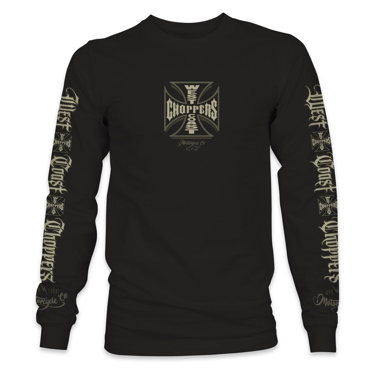 WCC Gangscript long sleeve black