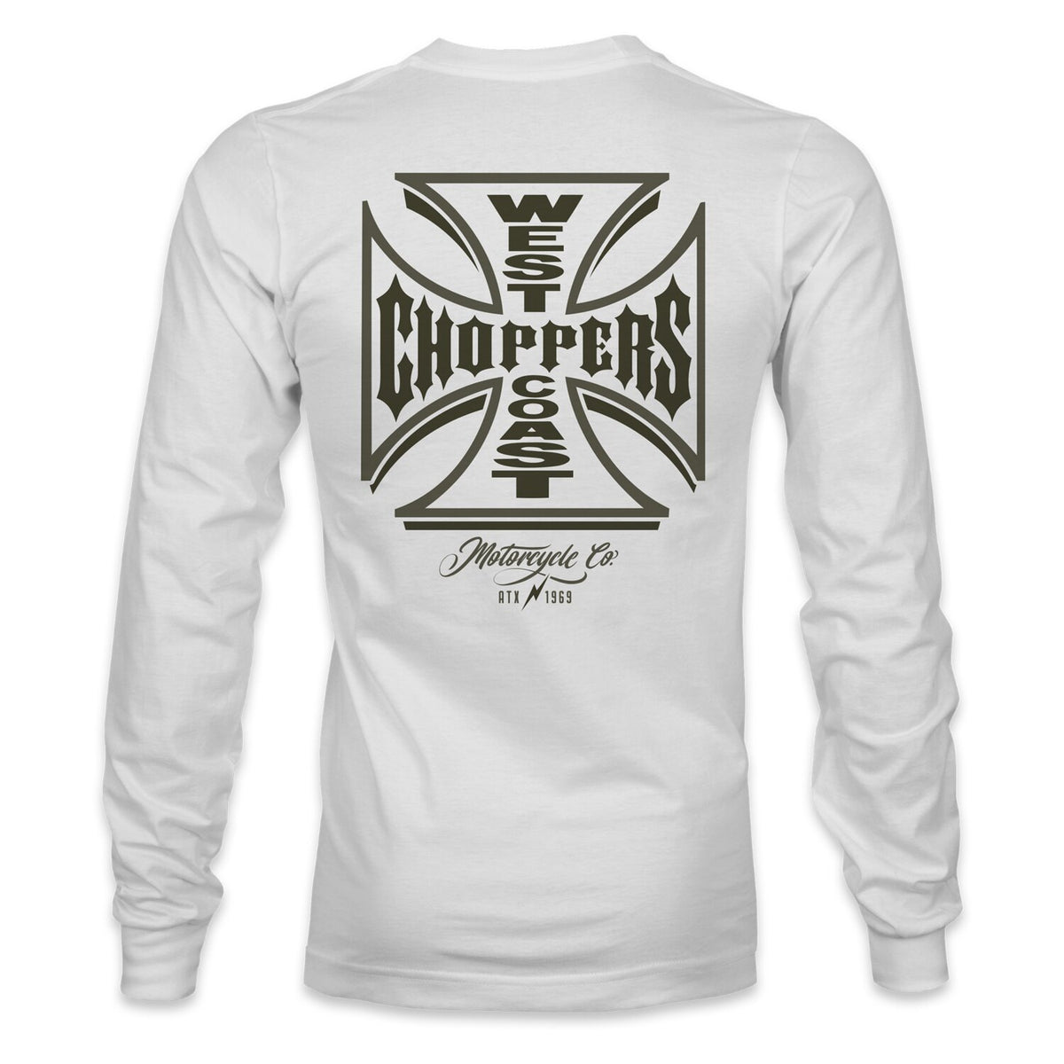 WCC Gangscript long sleeve white