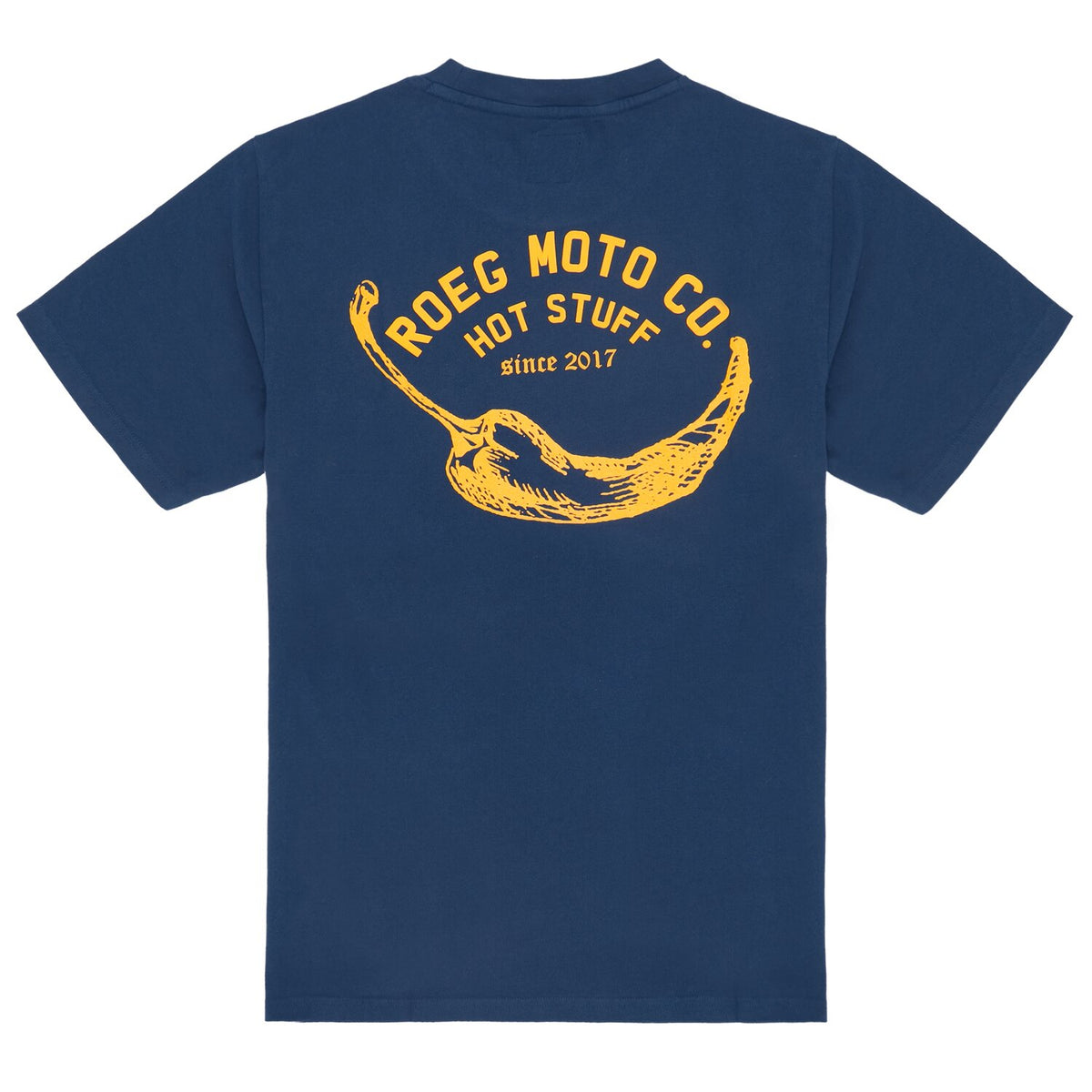 Roeg Pepper t-shirt navy