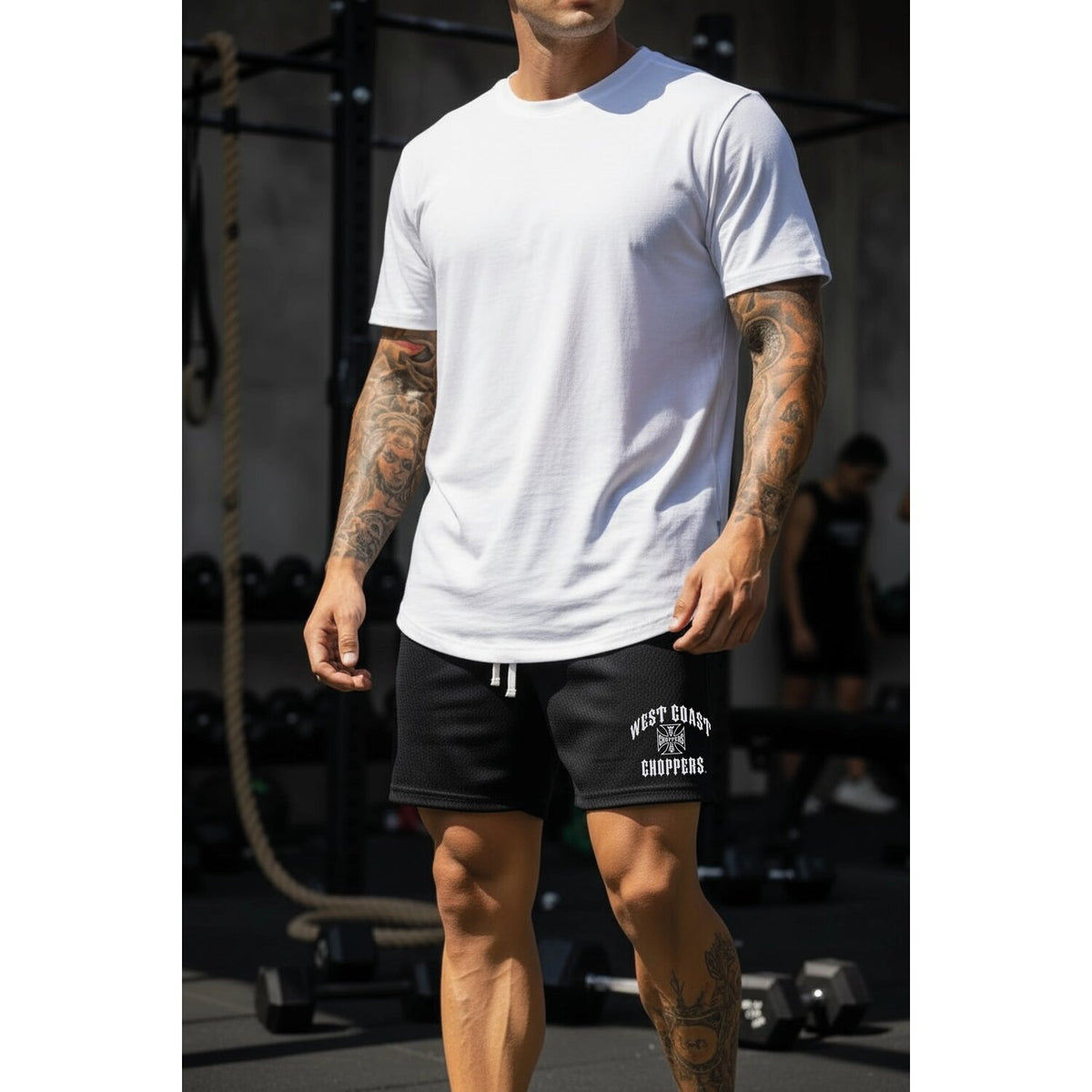 WCC Iron Mesh shorts black