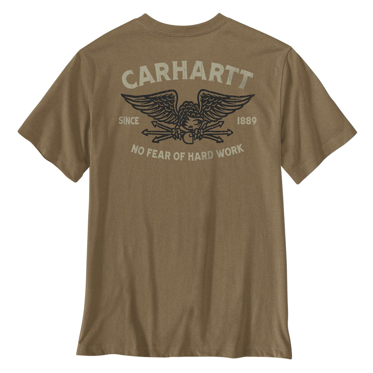 Carhartt Irvine Relaxed Hardwork Eagle T-Shirt Night fatigue