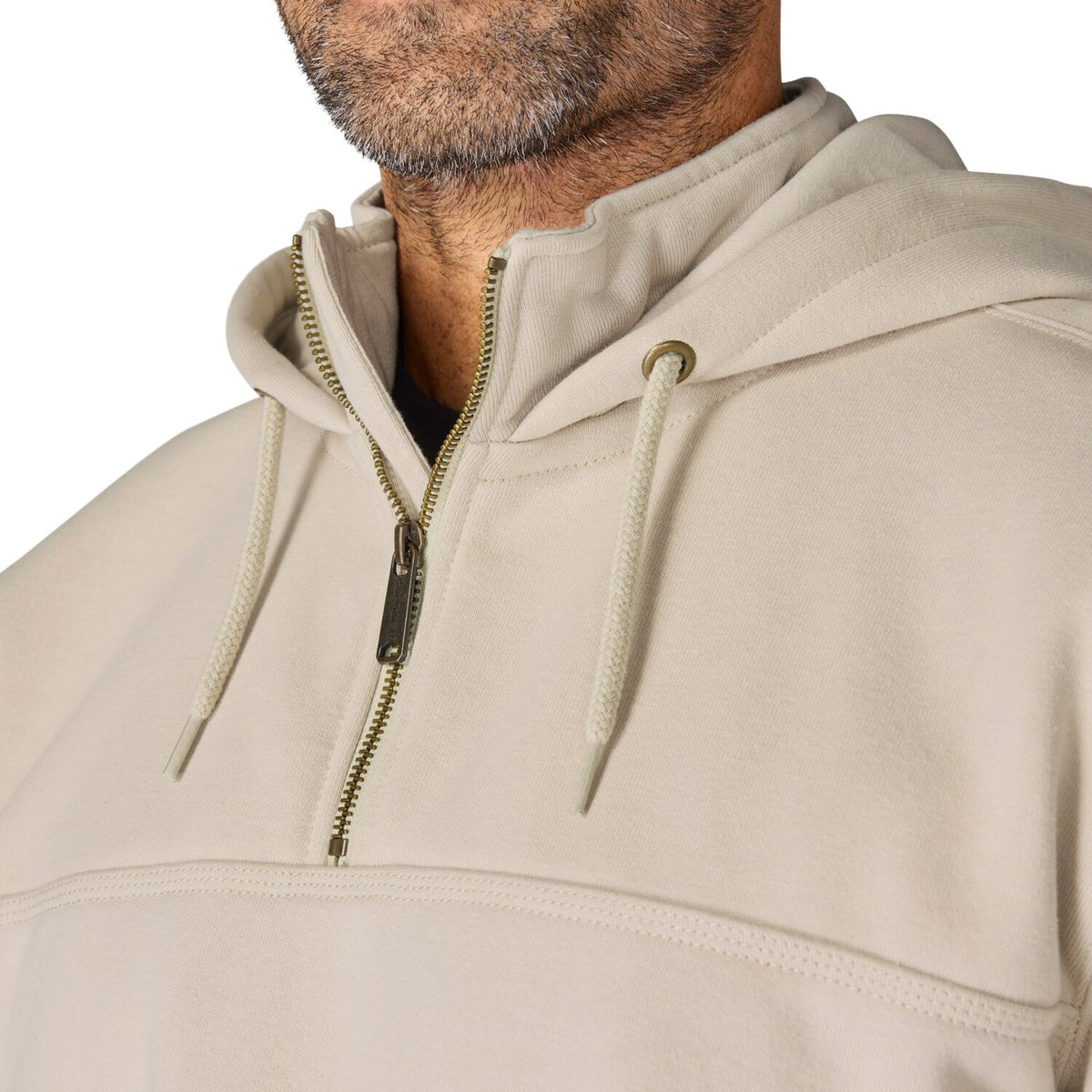 Carhartt Paxton 1/4 Zip sweatshirt cobblestone