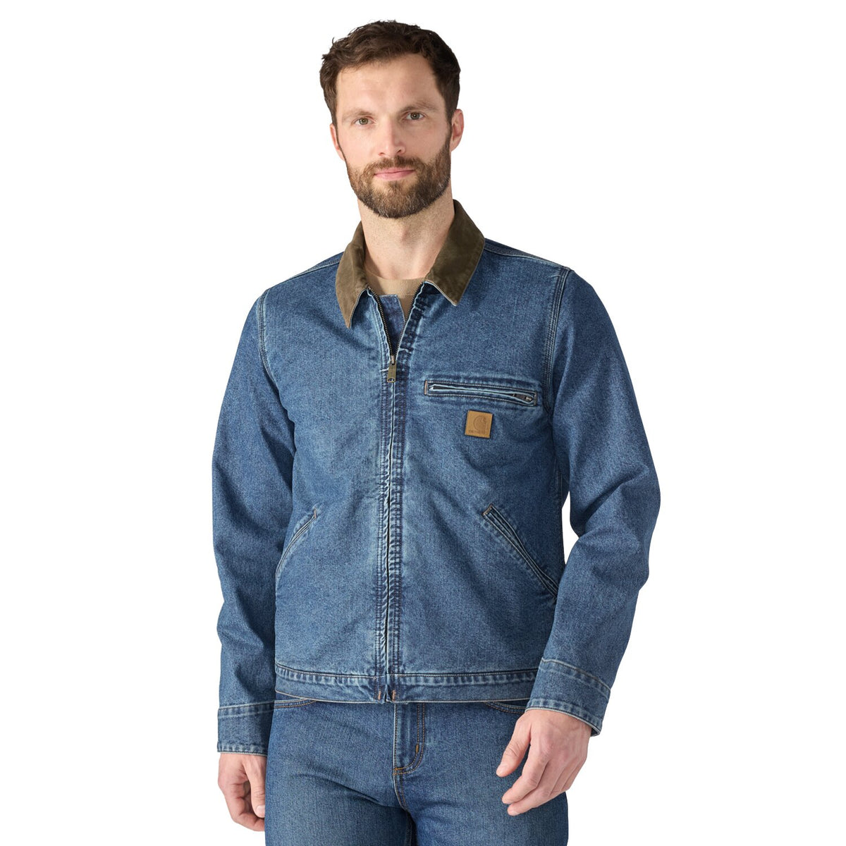 Carhartt Denim Detroit jacket muskegon