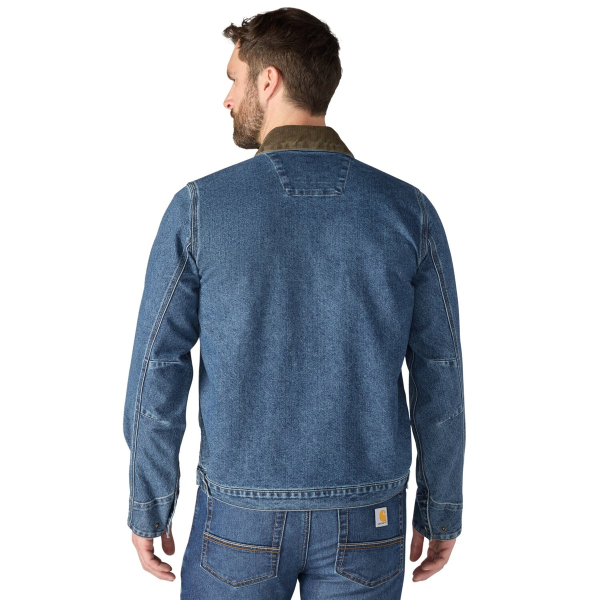 Carhartt Denim Detroit jacket muskegon