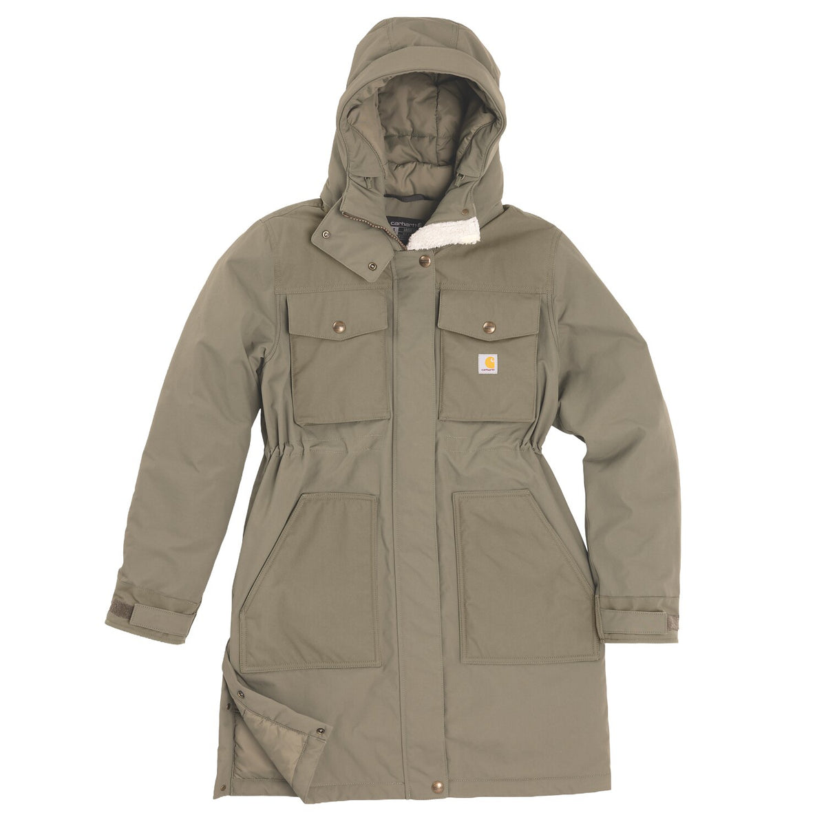 Carhartt Great Lands female parka dusty olive