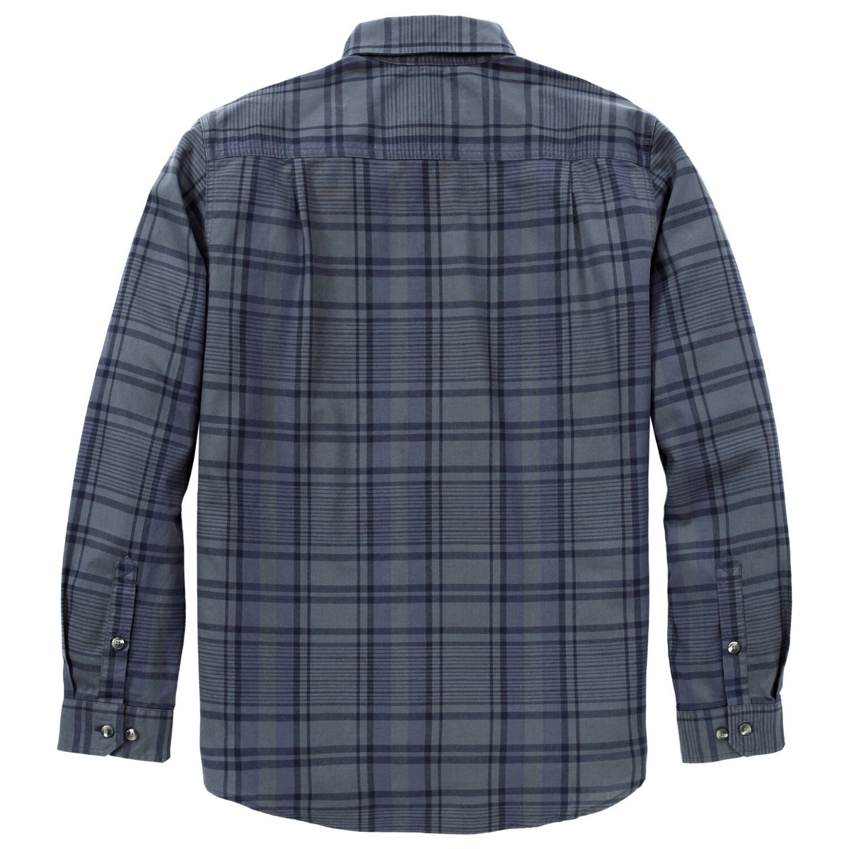 Carhartt Fort Loose LS Plaid shirt navy/deep smoke blue