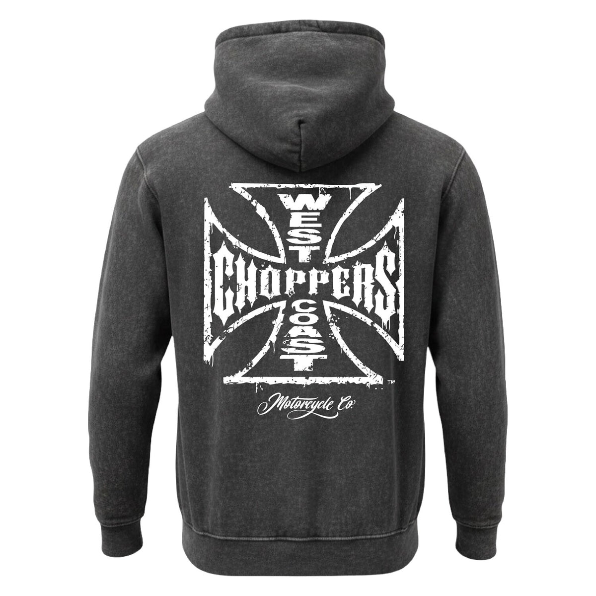 WCC Vintage Washed hoodie vintage black