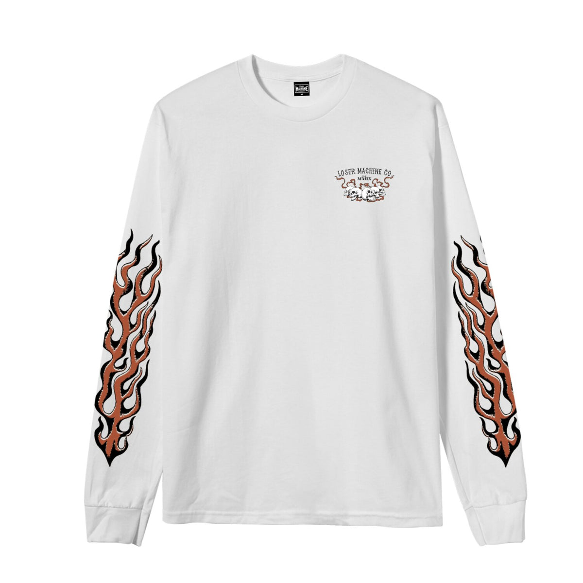 Loser Machine No Easy Way Out longsleeve shirt white