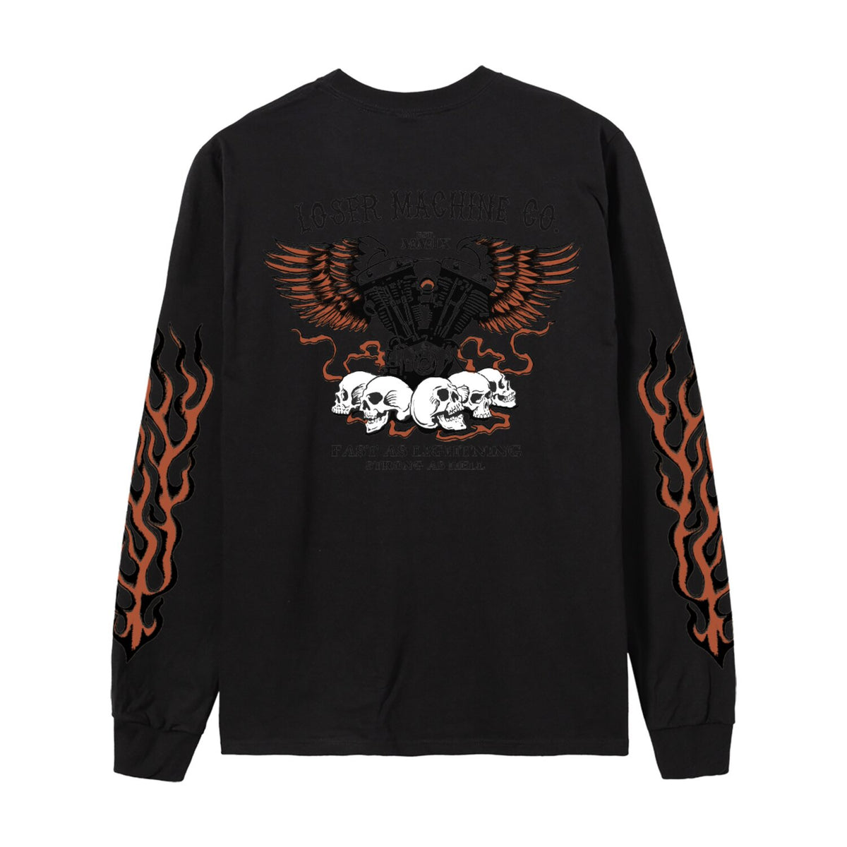 Loser Machine No Easy Way Out longsleeve shirt black