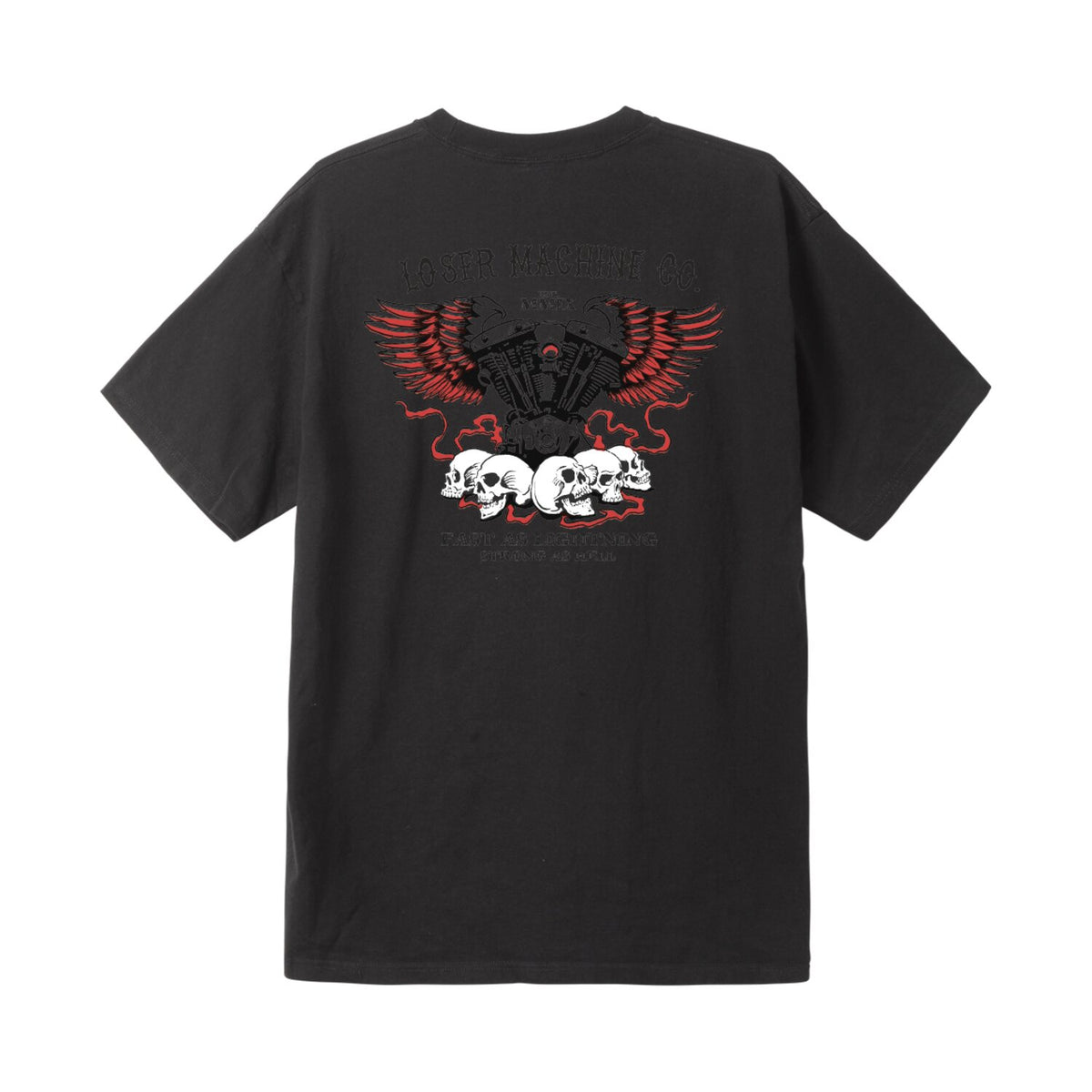 Loser Machine No Easy Way Out t-shirt black enzyme