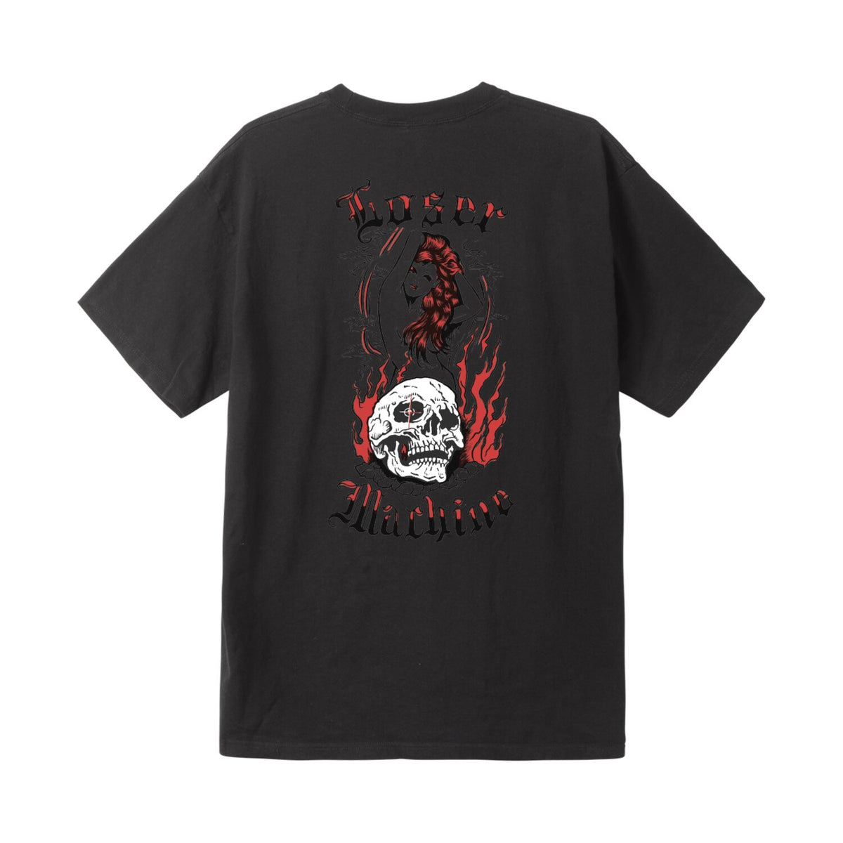 Loser Machine Hypnotic Enzyme Wash t-shirt black enzyme