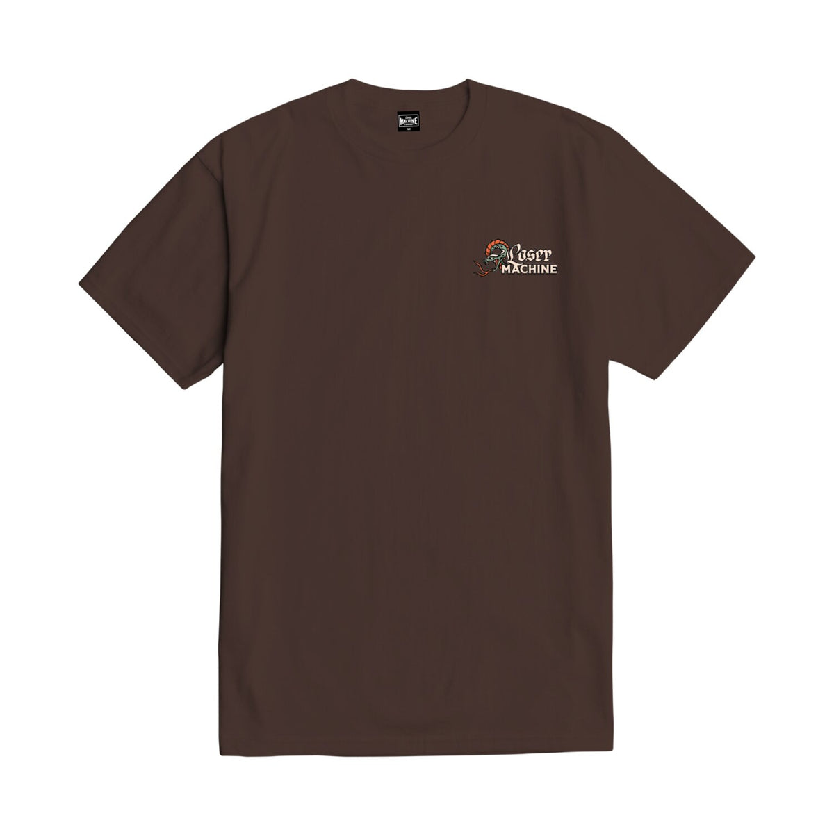 Loser Machine Snake Eyes t-shirt java brown