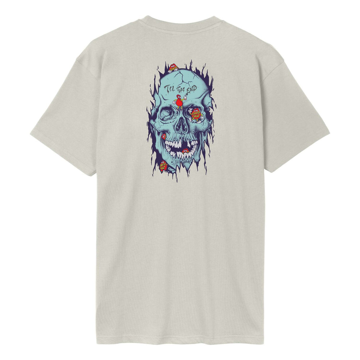 Santa Cruz Dot Dudes t-shirt warm grey
