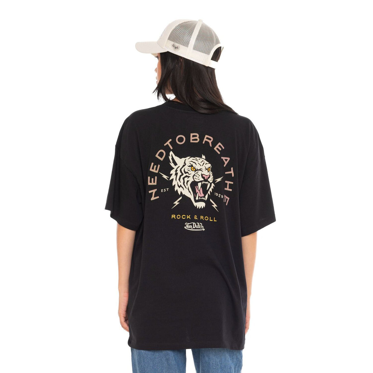Von Dutch Tiger female t-shirt black