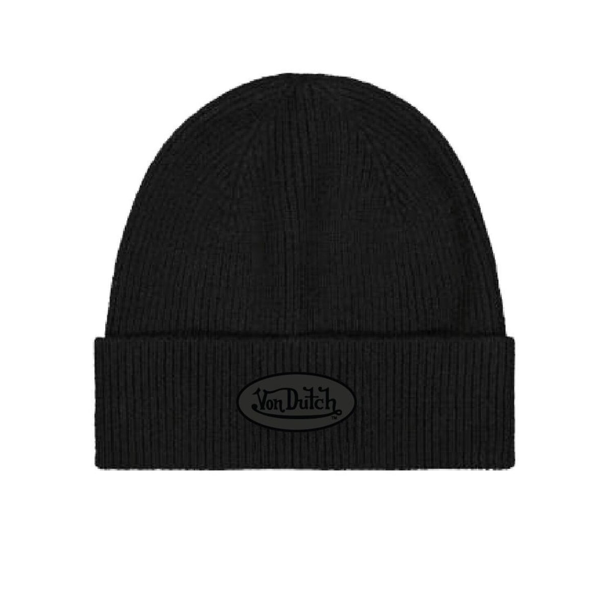 Von Dutch rubby noir beanie
