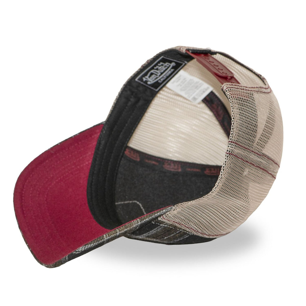 Von Dutch plaid cap