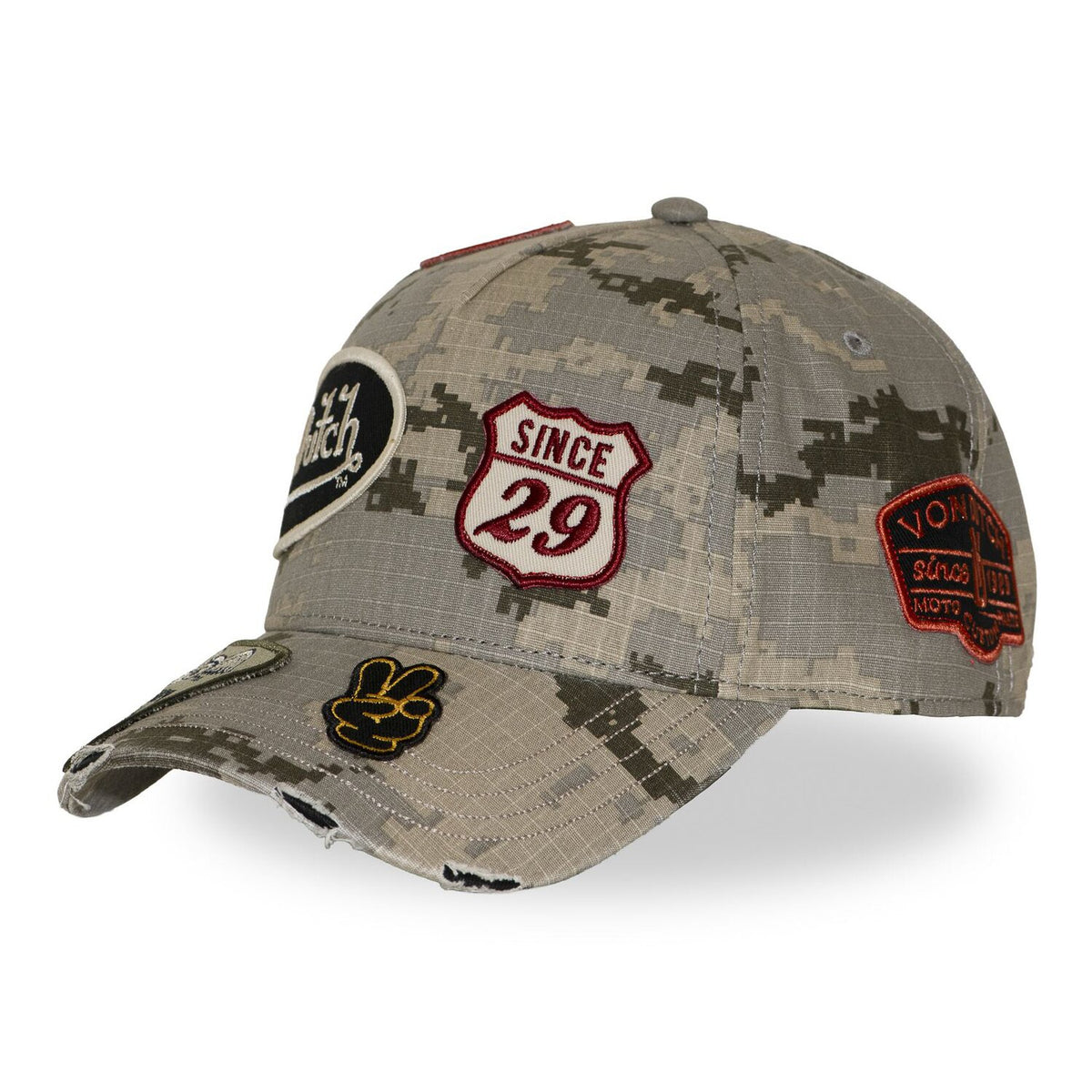 Von Dutch Camo sand cap