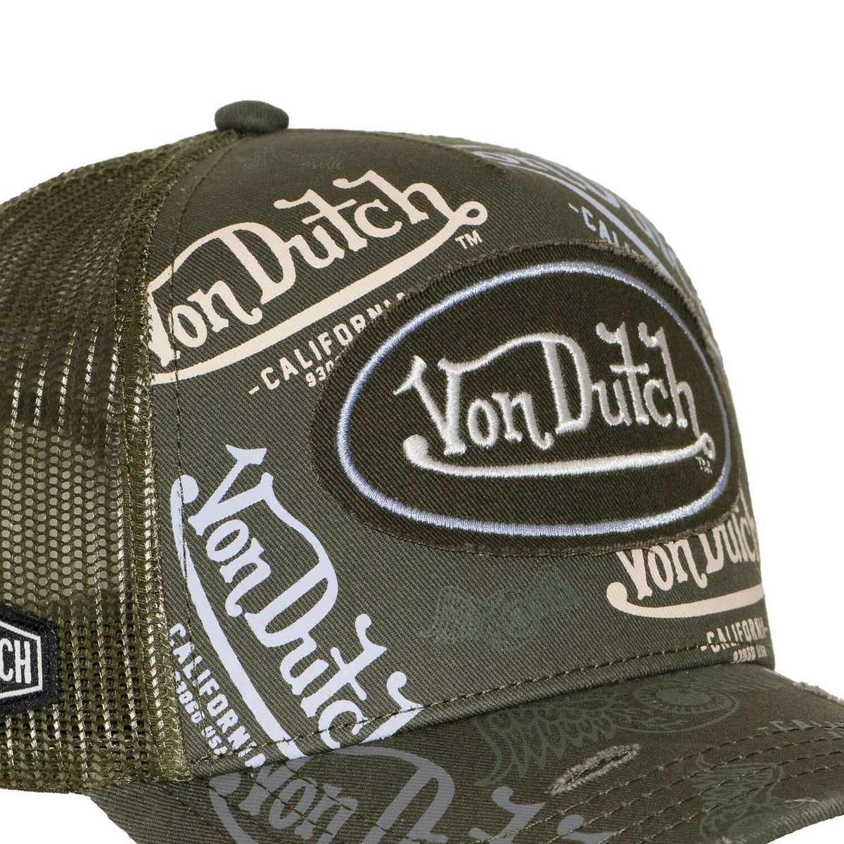 Von Dutch Café olive cap