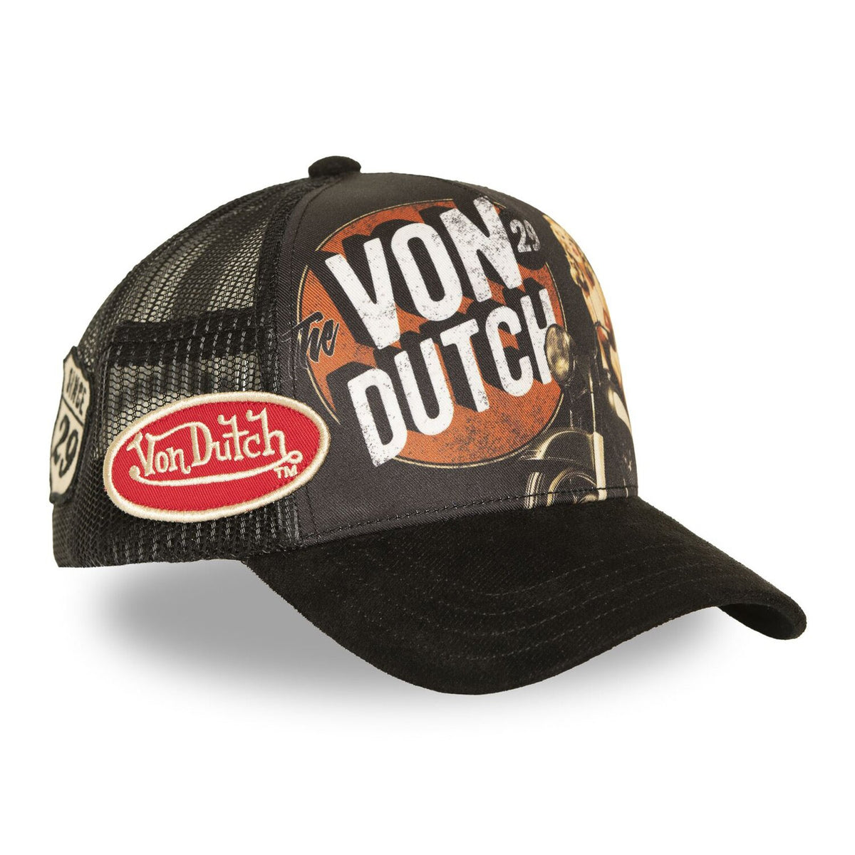 Von Dutch Subl pinup motor cap