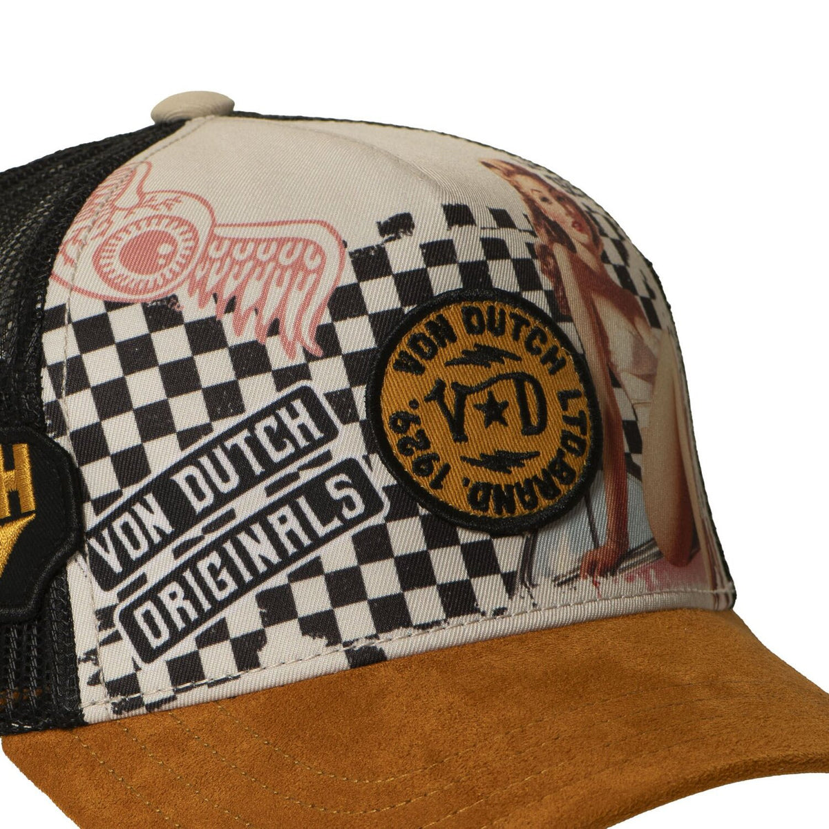 Von Dutch Subl pinup road cap