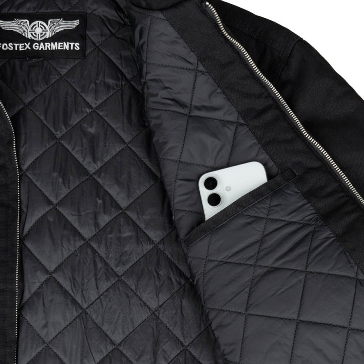 Army Surplus Heritage worker jacket black