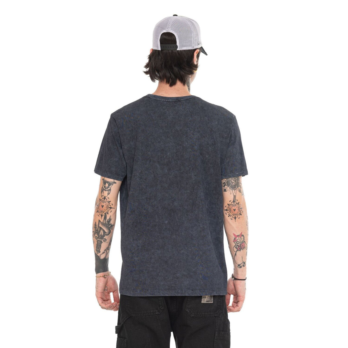 Von Dutch Wild Eye t-shirt washed black