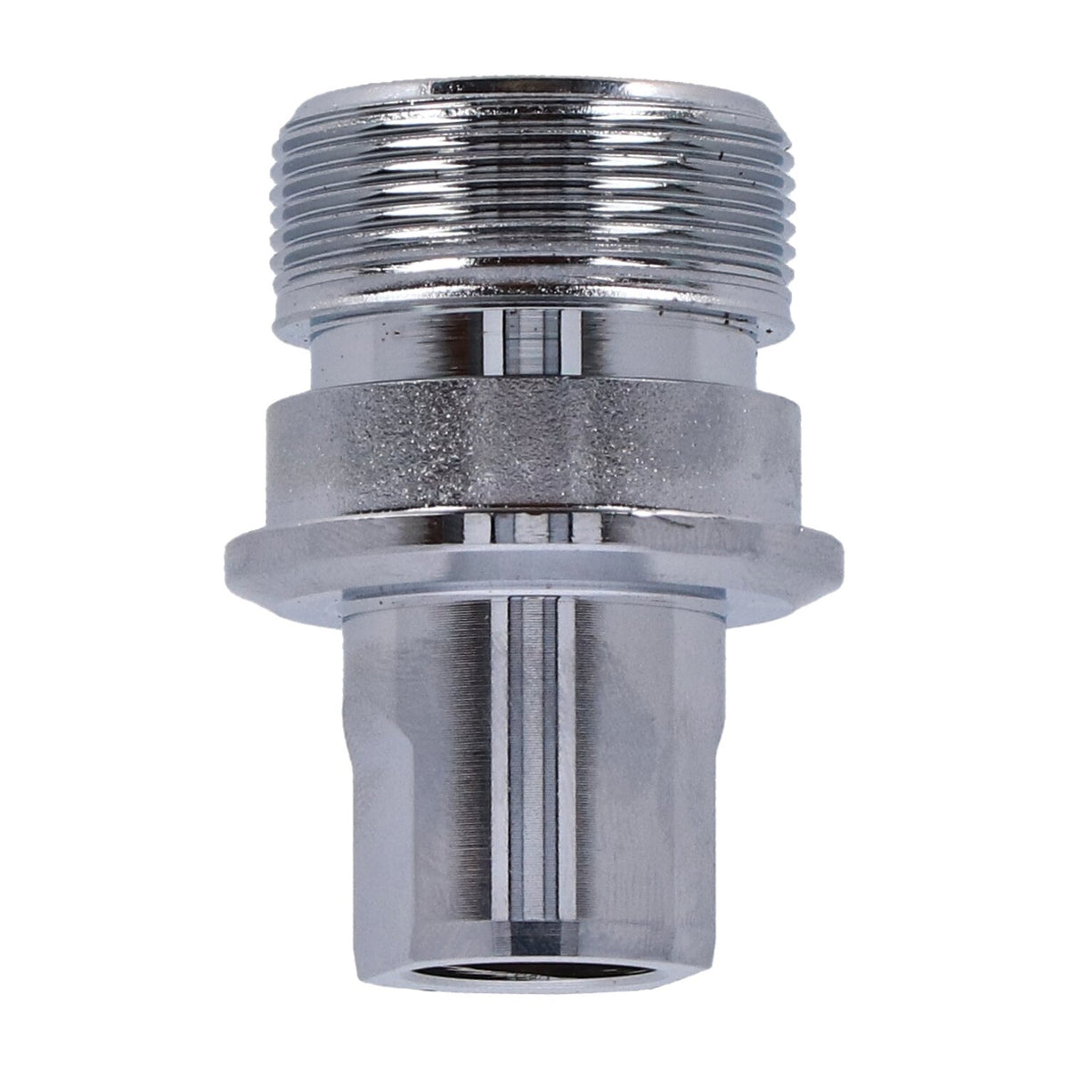 Fork tube plug. Chrome