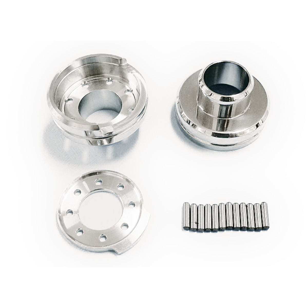 Internal fork stop kit. Chrome