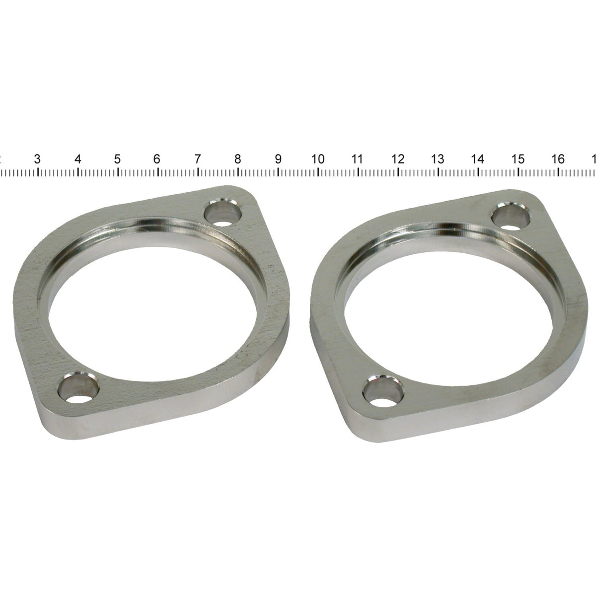 Streethogs, exhaust flange set. Stainless
