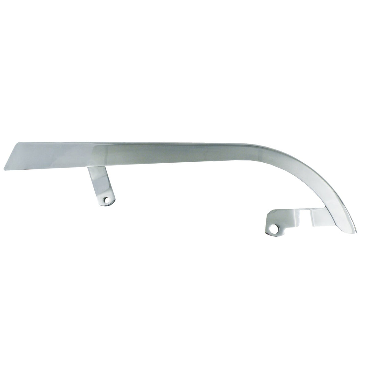 Upper belt guard, Dyna. Chrome