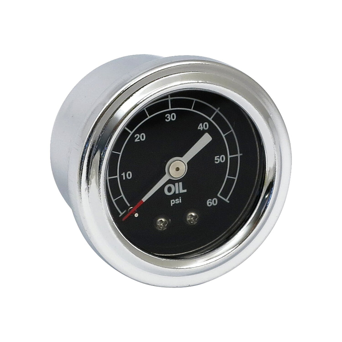Oil pressure gauge, liquid filled. 0-60 PSI