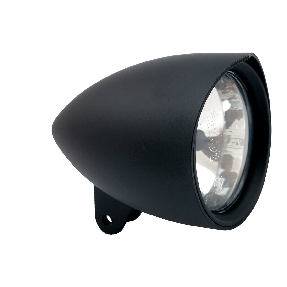 Smoothie 4-1/2" headlamp with peak visor. Black