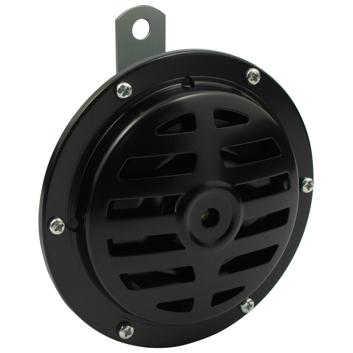Large springer style horn. 12-volt. Black