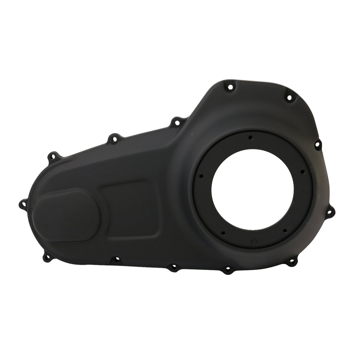 Outer primary cover, narrow profile. Black