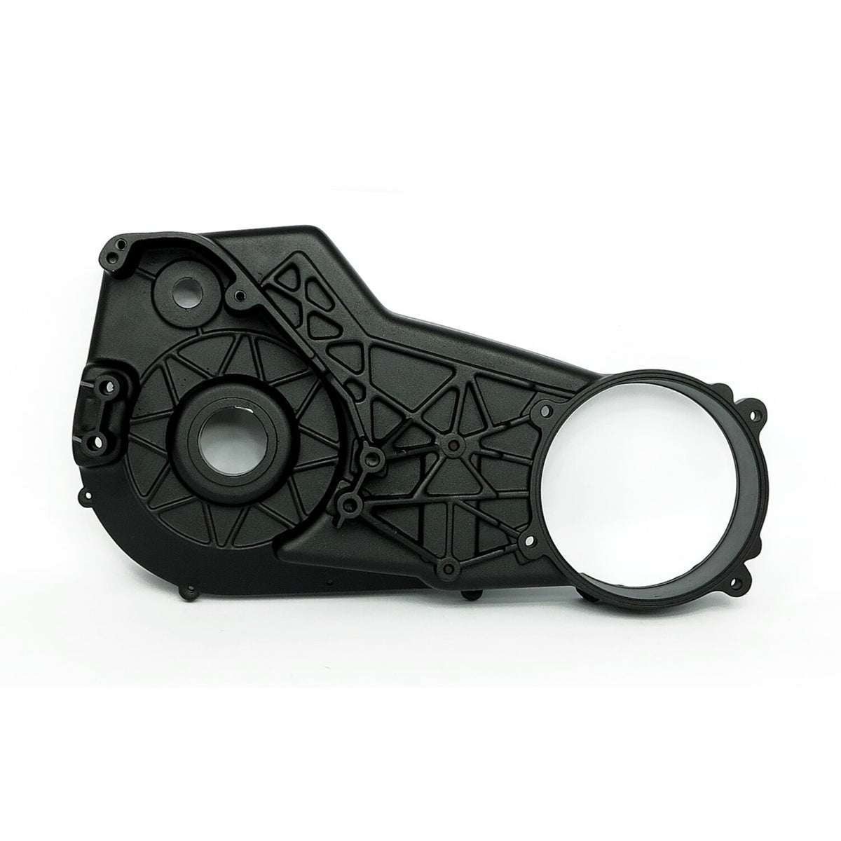 Inner primary cover. Black powder coated