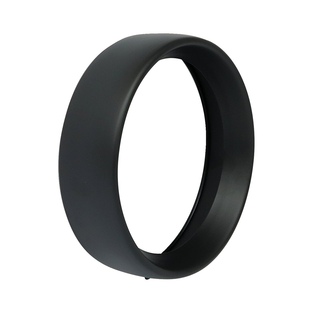 Recessed trim ring. 7" headlamp. Black